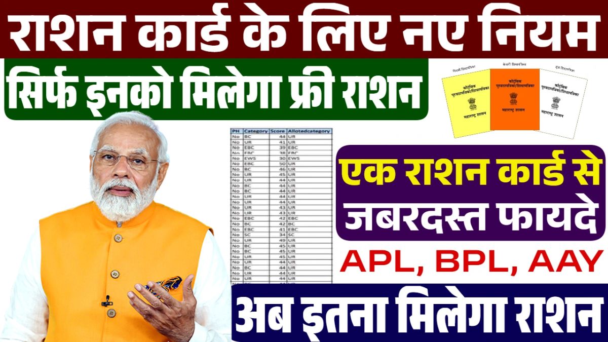 Ration Card New Rules